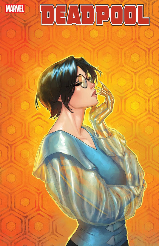 Deadpool comic book cover featuring death grip art in Meghan Hetrick Pride variant