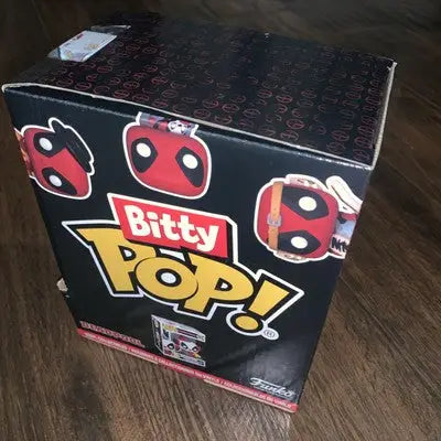 Deadpool Bitty Pop mystery blind bag display box of vinyl figures for collectors