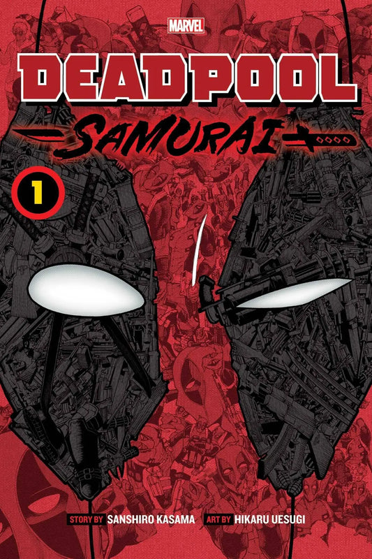 Cover of Deadpool Samurai GN 01 comic book featuring Deadpool Samurai and Samurai Squad for older teens