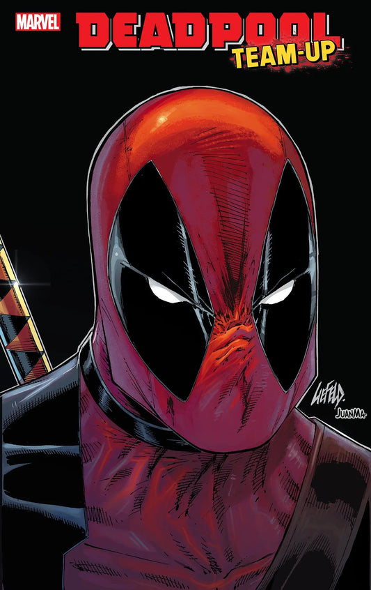 Deadpool comic book cover featuring Rob Liefeld variant art from Deadpool Team-Up #5