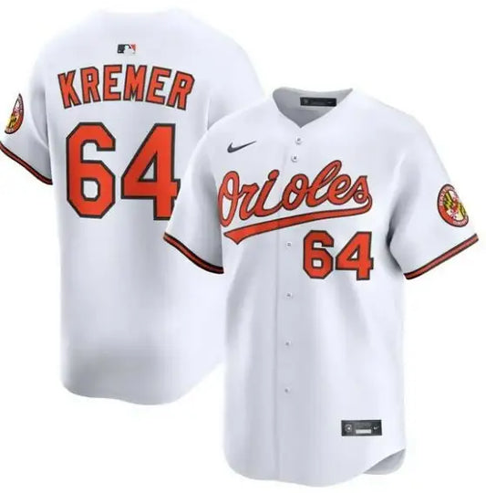 White Dean Kremer Baltimore Orioles Nike Alternate Limited Player Jersey