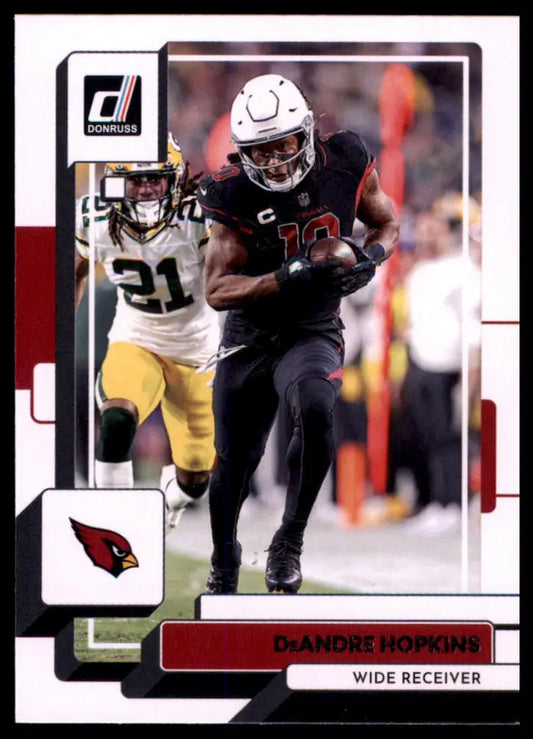 DeAndre Hopkins football card from 2022 Donruss Arizona Cardinals series