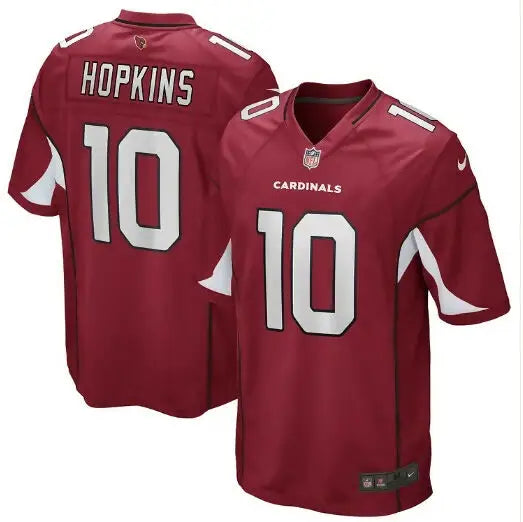 Maroon DeAndre Hopkins Arizona Cardinals Nike Game Jersey on display