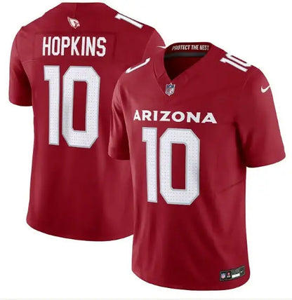 Red Arizona Cardinals DeAndre Hopkins Nike Vapor F.U.S.E. Limited Jersey with number 10