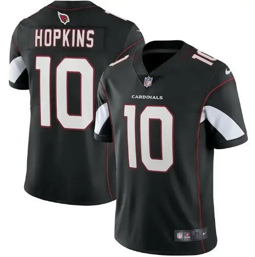 Black DeAndre Hopkins Arizona Cardinals Nike Vapor Limited Jersey displayed front view
