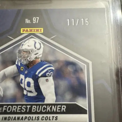 DeForest Buckner Tessellation 11/15 SP 2024 Panini Mosaic Football card showcase