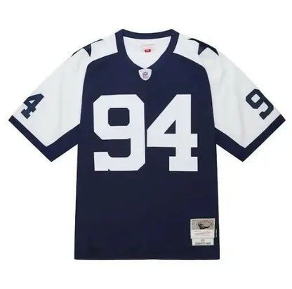 Navy blue and white DeMarcus Ware Dallas Cowboys 2011 Alternate Legacy Replica Jersey with number 94