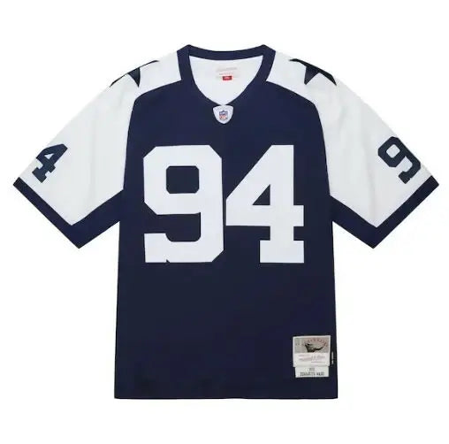 Navy blue and white DeMarcus Ware Dallas Cowboys 2011 Alternate Legacy Replica Jersey with number 94