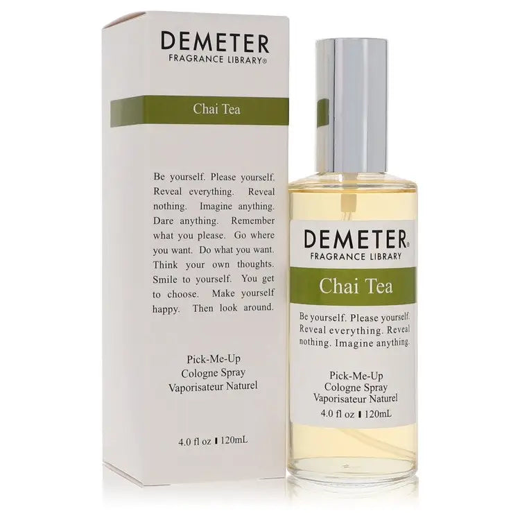 Demeter Chai Tea by Demeter - Cologne Spray 4 oz - Women / Medium - Cologne Spray 4 oz