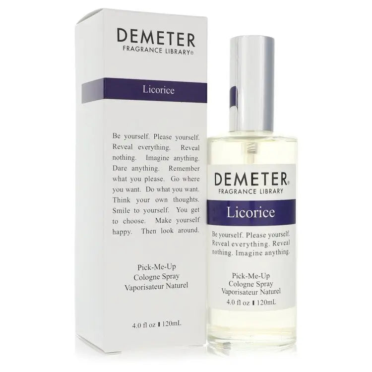 Demeter Licorice by Demeter - Cologne Spray (Unisex) 4 oz - Women / Medium - Cologne Spray (Unisex) 4 oz