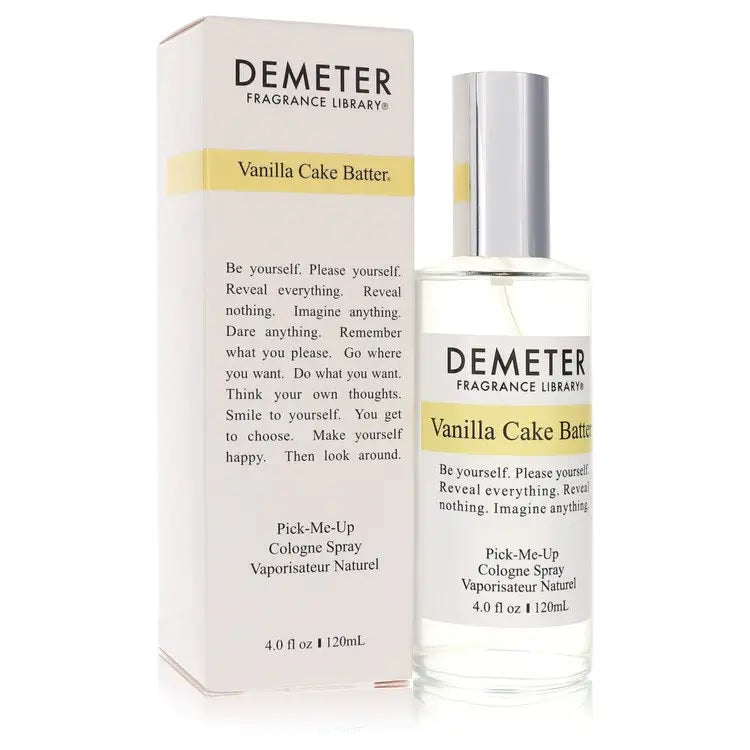 Demeter Vanilla Cake Batter by Demeter - Cologne Spray 4 oz - Women / Medium - Cologne Spray 4 oz