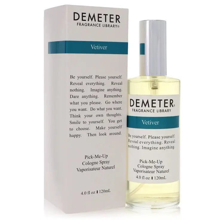 Demeter Vetiver by Demeter - Cologne Spray 4 oz - Women / Medium - Cologne Spray 4 oz