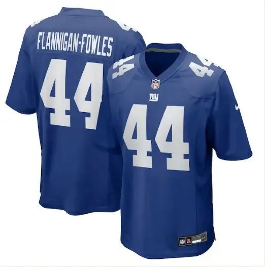 Blue Demetrius Flannigan-Fowles New York Giants Nike team jersey with number 44