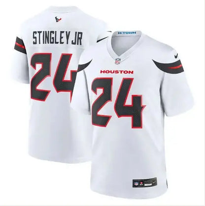 White Houston Texans Derek Stingley Jr. Nike Alternate Game Jersey with number 24