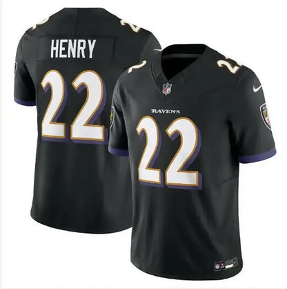 Black Derrick Henry Baltimore Ravens Nike Vapor F.U.S.E. Limited Football Jersey