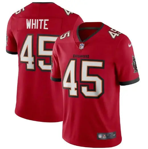 Red Devin White Tampa Bay Buccaneers Nike Vapor Limited Jersey number 45