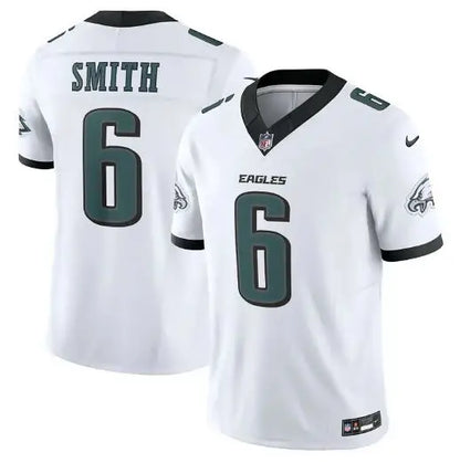 White Philadelphia Eagles DeVonta Smith Nike Alternate Vapor FUSE Limited Jersey with SMITH 6