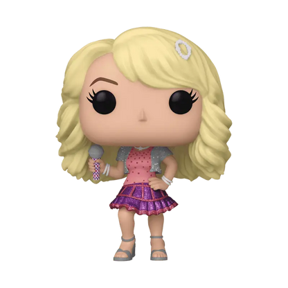 Disney 100 High School Musical vinyl figure of Sharpay in pink and purple dress