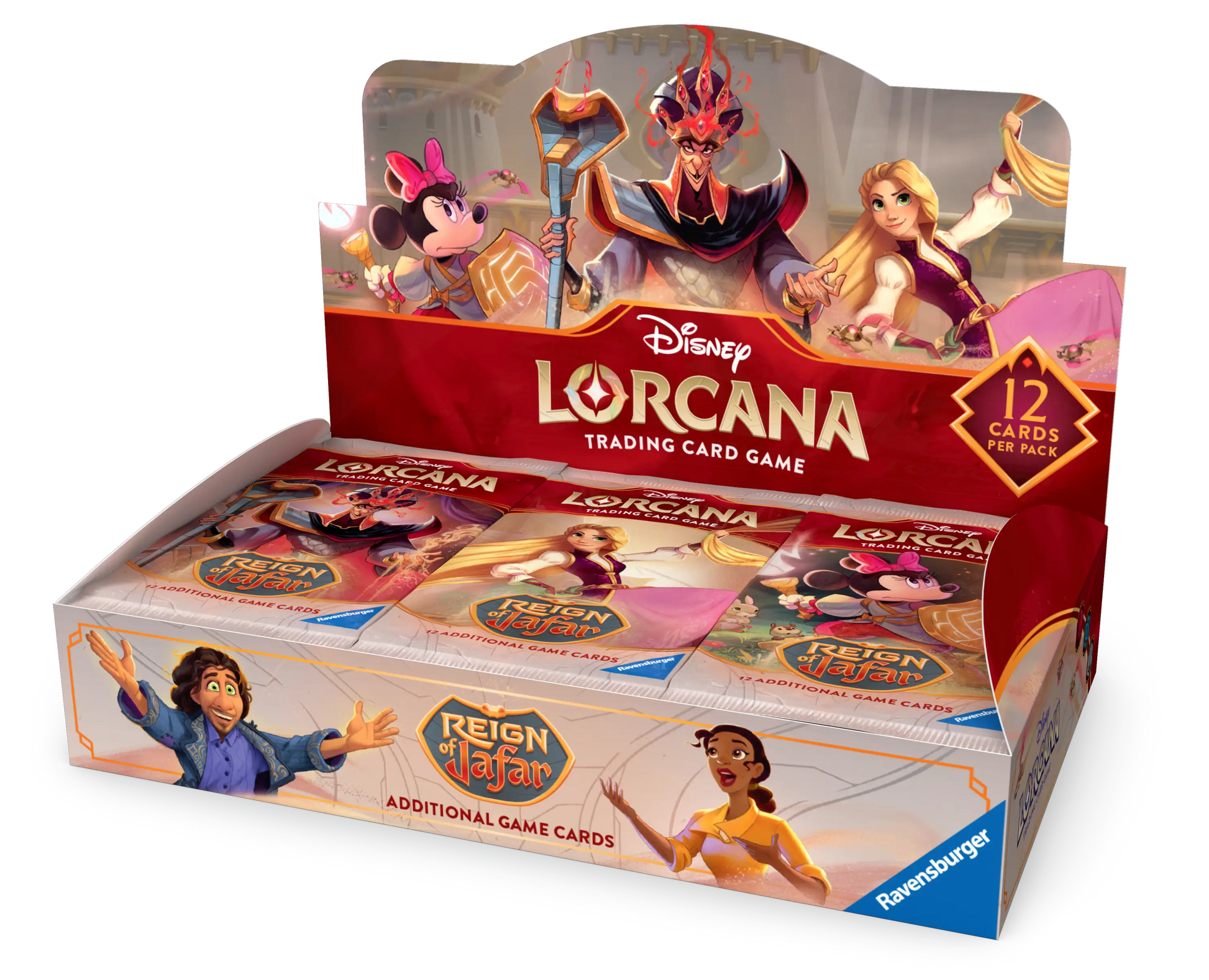 Disney Lorcana Jafar Booster Box for the Jafar Booster trading card game