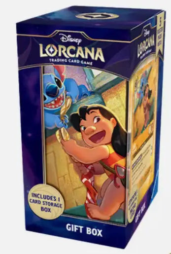 Disney Lorcana gift box includes collectible cards and exclusive game items