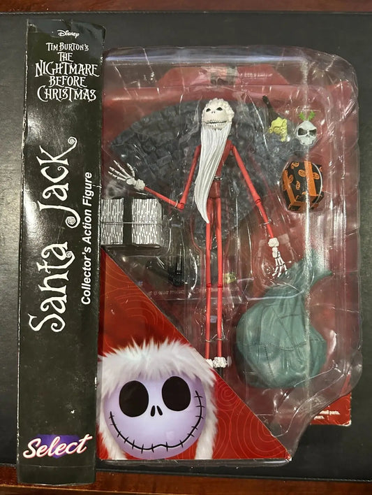 Santa Jack action figure from Disney Nightmare Before Christmas by Diamond Select Toys