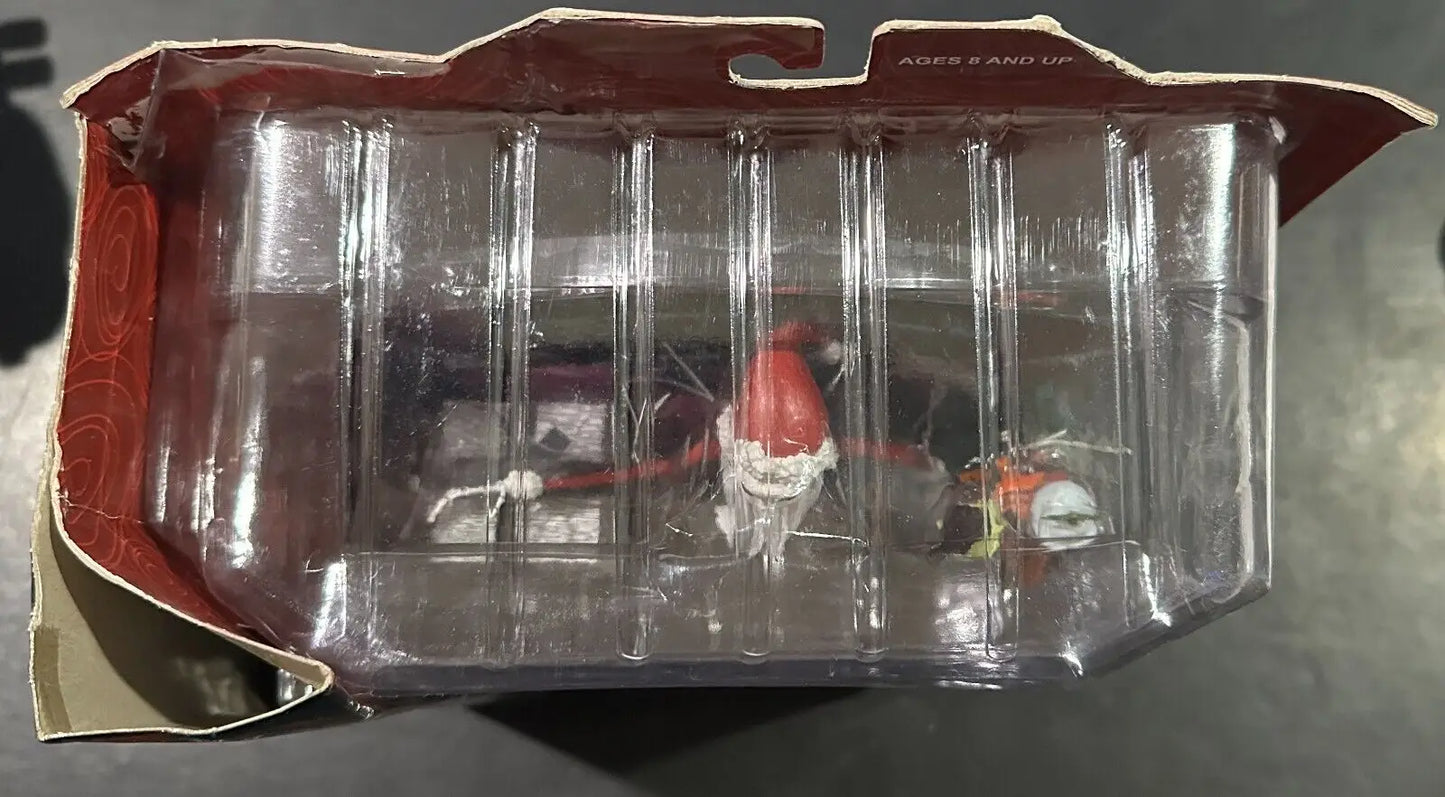 Toy airplane in packaging for Disney Nightmare Before Christmas Santa Jack action figure