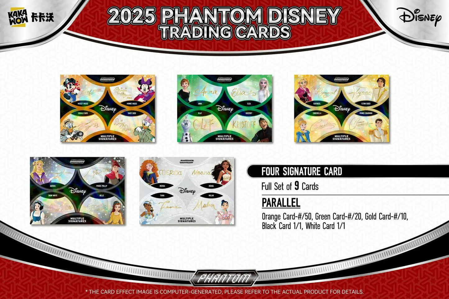 Disney Phantom Hobby Box (Kakawow 2025) | Columbia Sports Cards - Sport Card Hobby Boxes