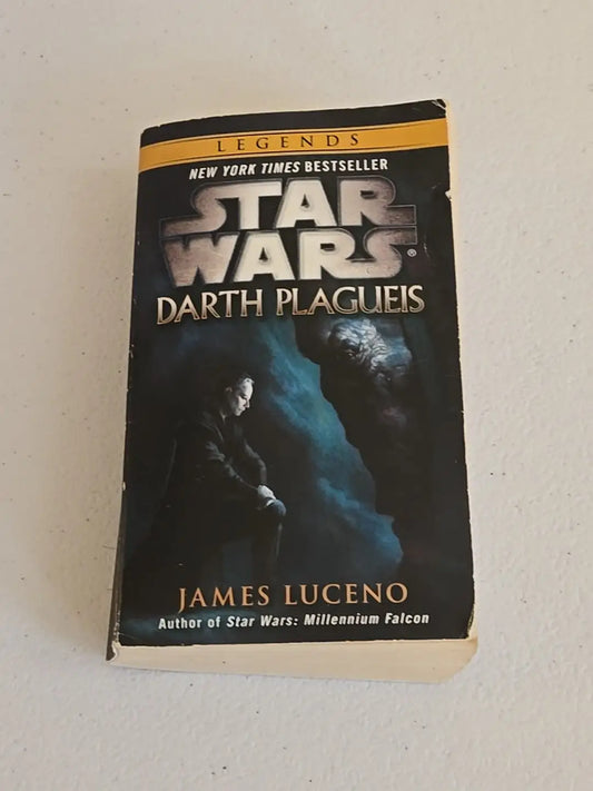 Used paperback book of Disney Star Wars Legends Darth Plagueis by James Luceno