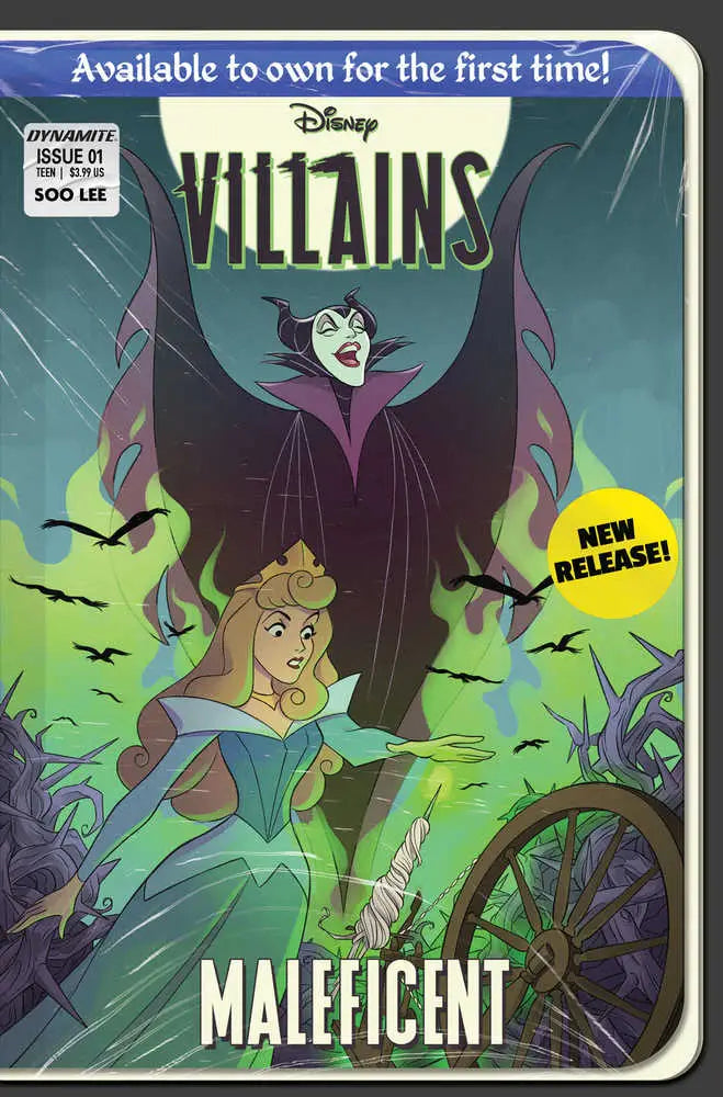 Disney Villains Maleficent #1 Cover H with Maleficent and Aurora for trading cards fans