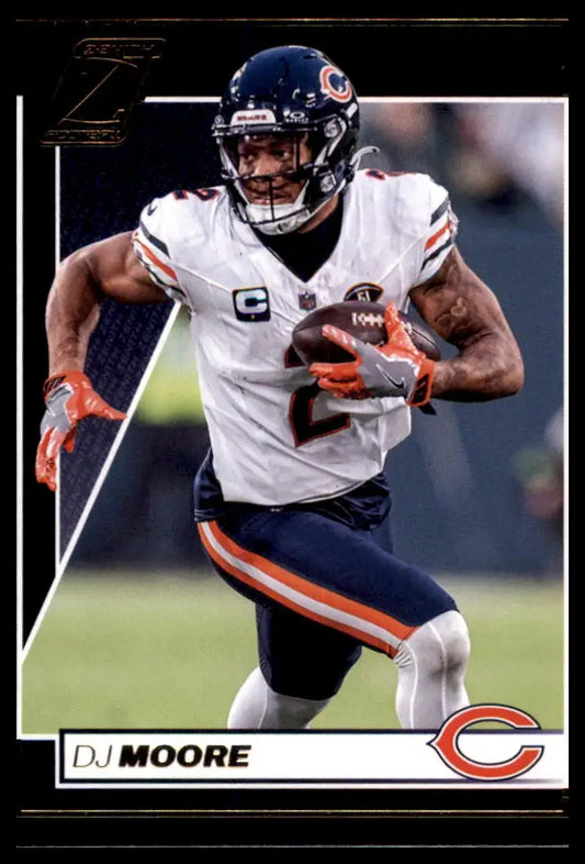 DJ Moore football card from Panini Zenith 2024 Panini Zenith Retail Chicago Bears