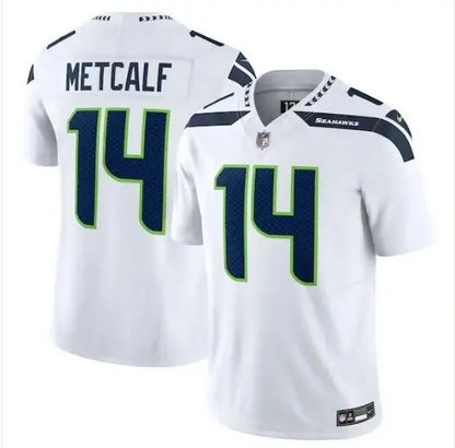 White Seattle Seahawks D K Metcalf #14 Nike Vapor F U S E Limited Jersey
