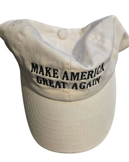 Donald J Trump Trading Cards PSA 8 Leaf OG GMA 10 + 2 MAGA Hats Bundle Set Lot - Trading Cards Bundle