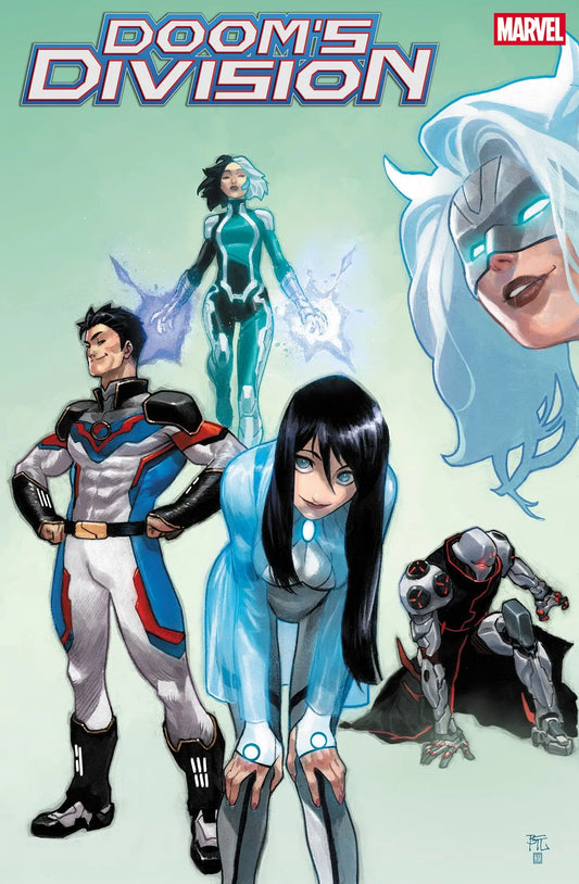 Comic book cover of Doom’s Division featuring Dike Ruan team-up variant with Asia’s mightiest heroes