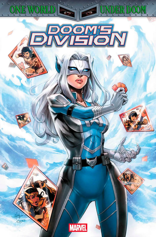 Comic book cover of Doom’s Division #4 featuring prison break scene for Doom’s Division fans