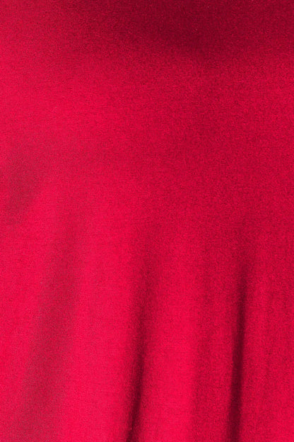 Double Take Full Size Round Neck Slit Top and Pants Set