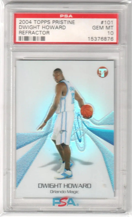 Dwight Howard 2004 Topps Pristine Refractor basketball card single card from Columbia Hobby eBay store