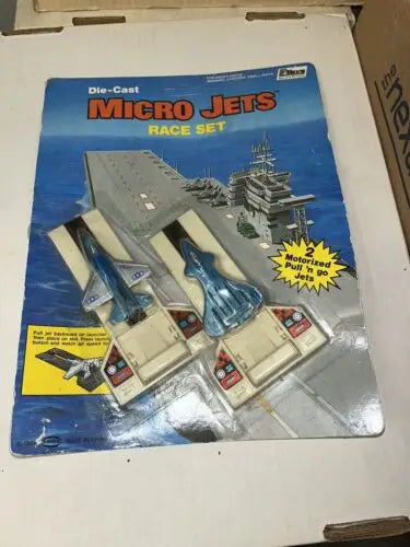 E Toys Micro Fighter Jets Race Set featuring Die-Cast Airplanes for kids’ playtime