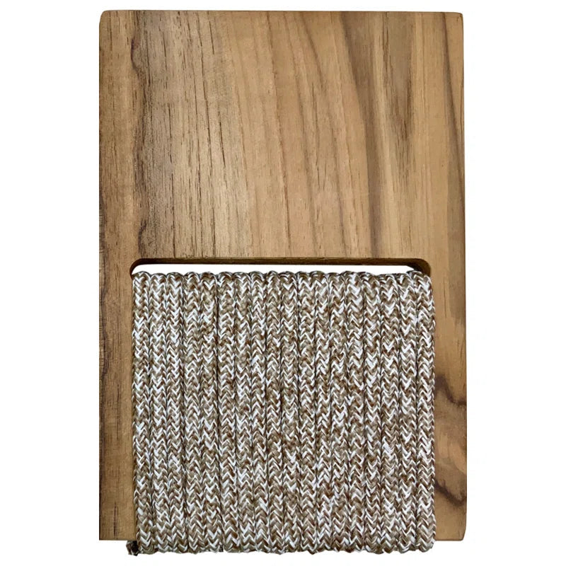 Teak Outdoor Seating Group With Rope Loungers Table-1