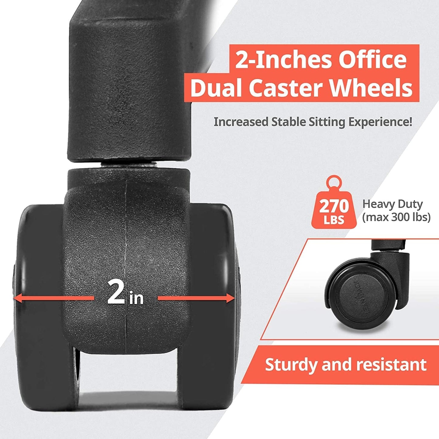 Ergonomic Mesh Office Chair with Lumbar Support-3