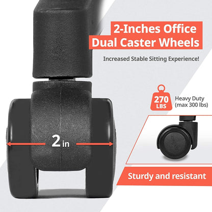 Ergonomic Mesh Office Chair with Lumbar Support-3