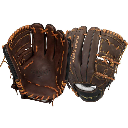 Easton FLAGSHIP Series brown leather baseball glove for right-handed throwers