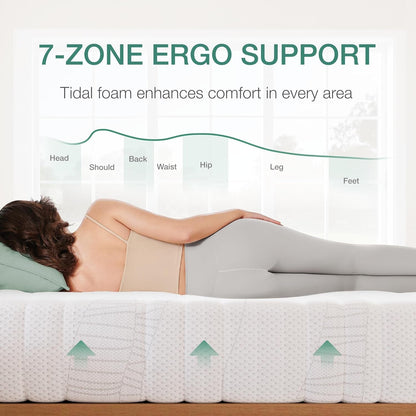 12 Inch Queen Size Mattress With Cooling Gel Foam-3