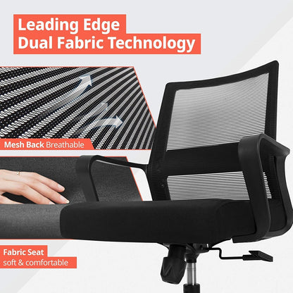 Ergonomic Mesh Office Chair with Lumbar Support-4