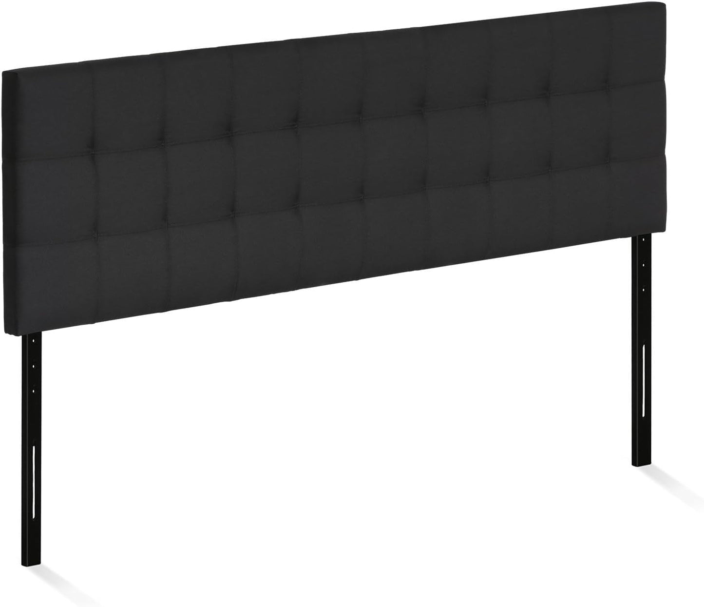 Stylish Black King Headboard for Cozy Bedroom Space-0