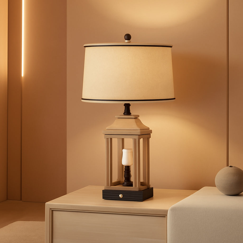 Farmhouse Touch Table Lamps Dual USB, Dimmable, Vintage Set-0