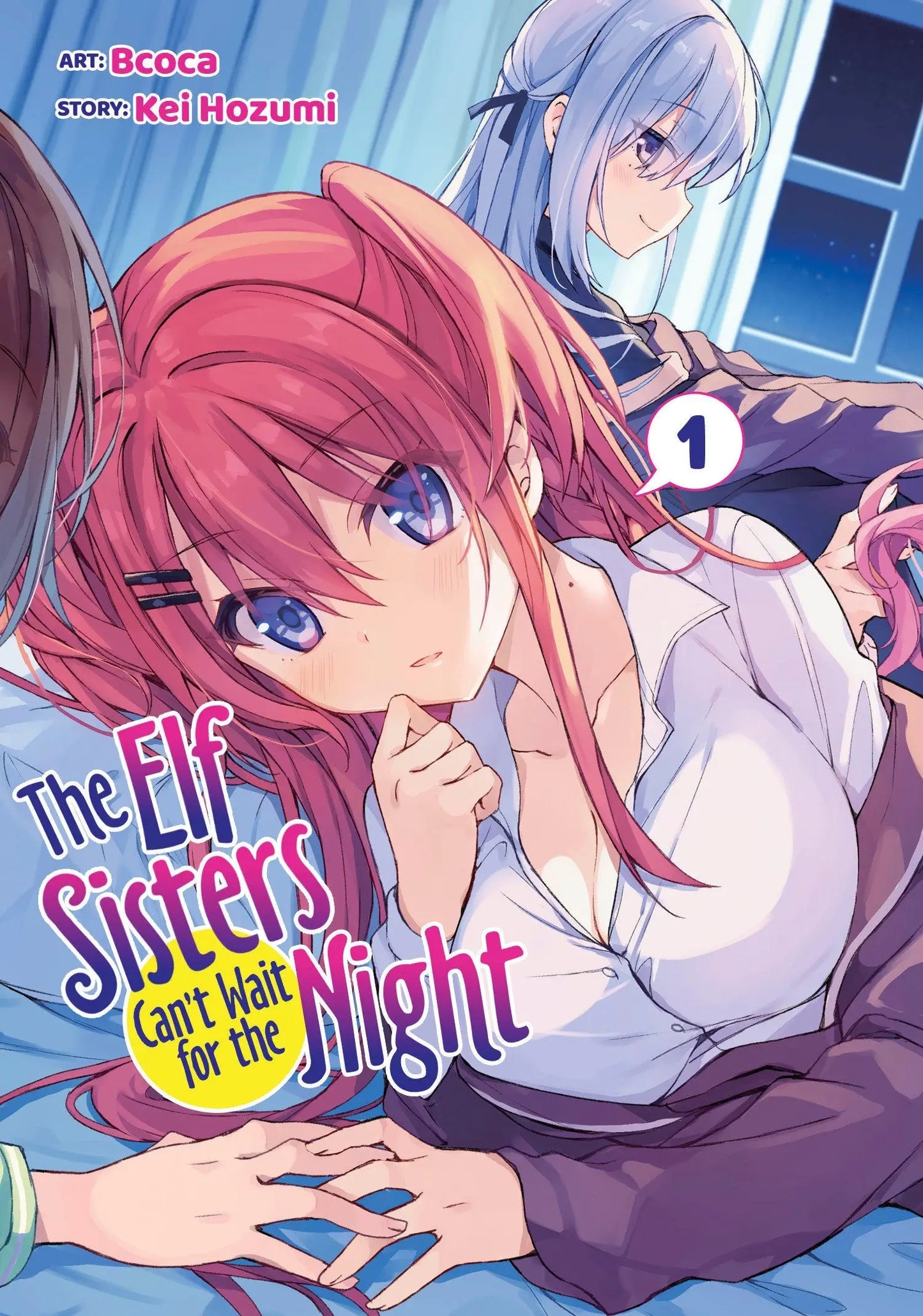 Anime cover art for Elf Sisters Night Graphic Novel Volume 01 by Ghost Ship Imprint