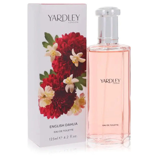 English Dahlia by Yardley London - Eau De Toilette Spray 4.2 oz - Women / Medium - Eau De Toilette Spray 4.2 oz
