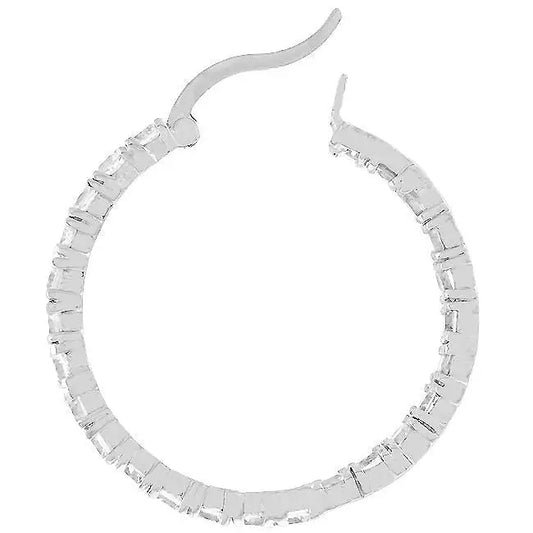 Eternity Hoop Earrings - Earrings