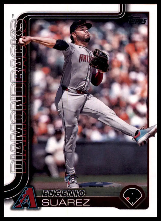 Eugenio Suarez baseball card from Topps 2025 Arizona Diamondbacks collection