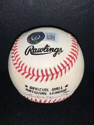 Evander Holyfield Autographed Signed ONL Baseball Beckett BAS Certified Ball